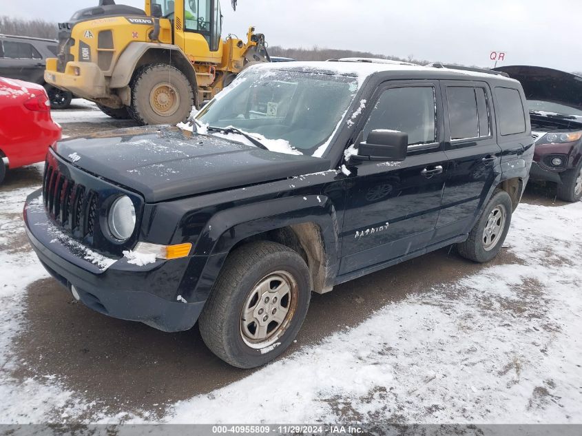 VIN 1C4NJRBB2FD147914 2015 Jeep Patriot, Sport no.2