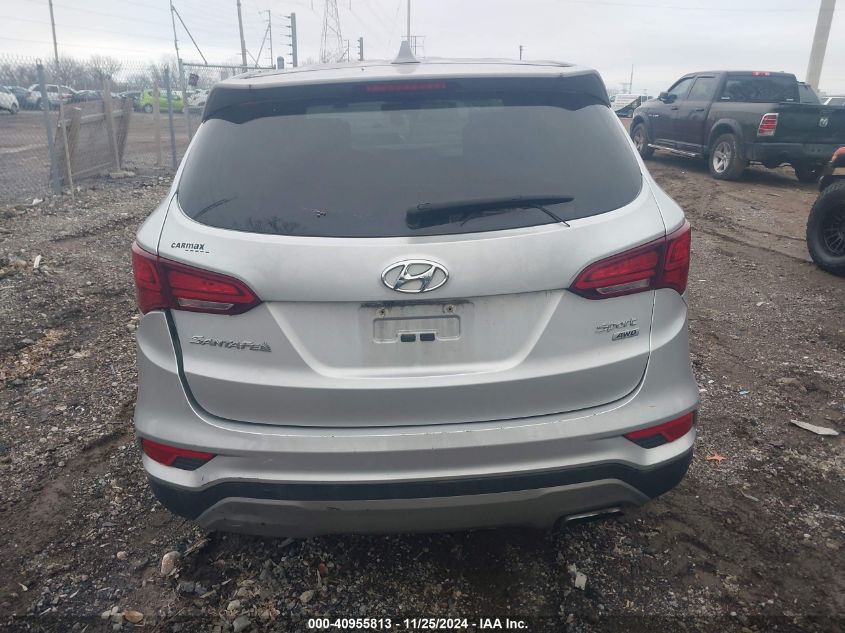 2017 HYUNDAI SANTA FE SPORT 2.4L - 5XYZTDLB3HG480284