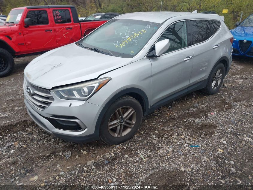 VIN 5XYZTDLB3HG480284 2017 Hyundai Santa Fe, Sport... no.2