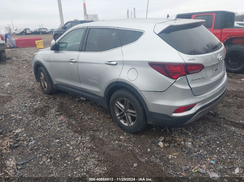 VIN 5XYZTDLB3HG480284 2017 Hyundai Santa Fe, Sport... no.3