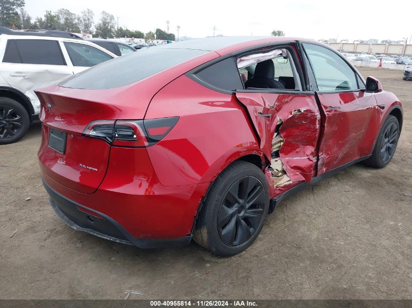 VIN 7SAYGDEEXRF156459 2024 Tesla Model Y, Long Rang... no.4