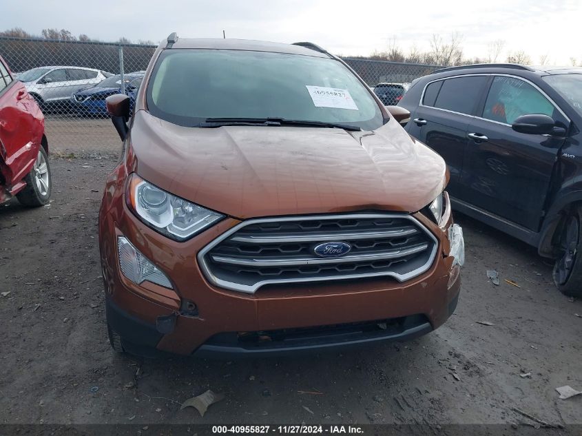 2019 Ford Ecosport Se VIN: MAJ3S2GE2KC299972 Lot: 40955827