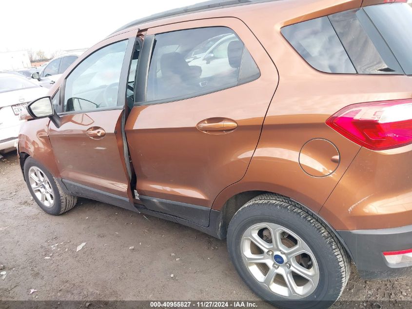 2019 Ford Ecosport Se VIN: MAJ3S2GE2KC299972 Lot: 40955827