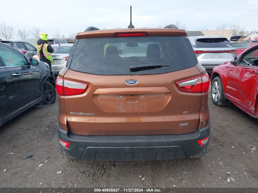 2019 Ford Ecosport Se VIN: MAJ3S2GE2KC299972 Lot: 40955827