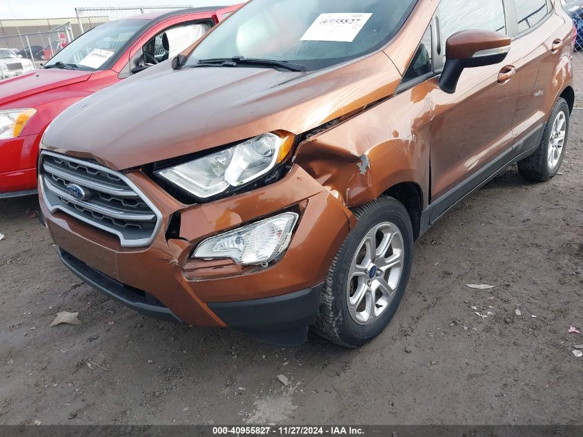 2019 Ford Ecosport Se VIN: MAJ3S2GE2KC299972 Lot: 40955827