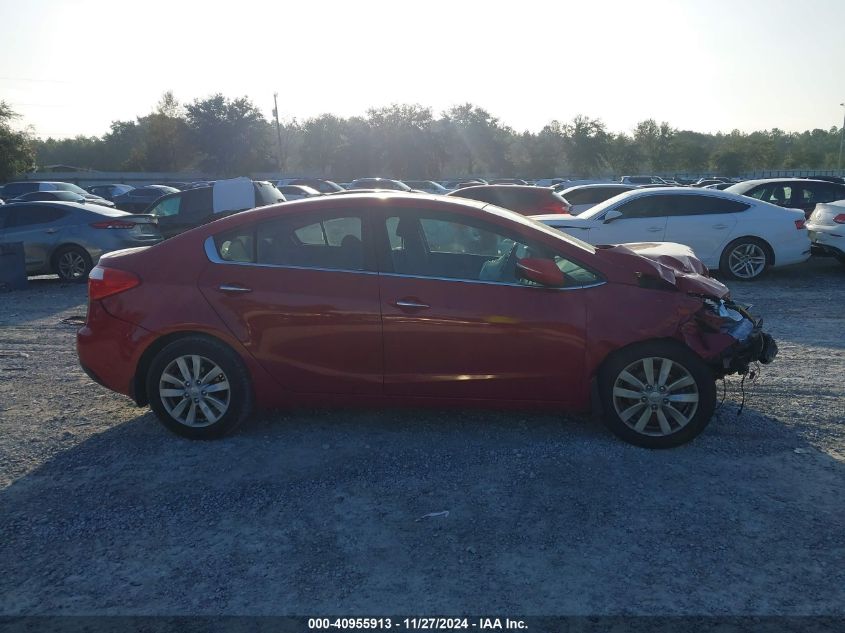 2014 Kia Forte Ex VIN: KNAFX4A86E5086701 Lot: 40955913