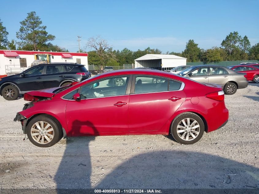 2014 Kia Forte Ex VIN: KNAFX4A86E5086701 Lot: 40955913