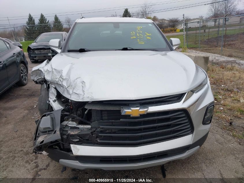 2020 Chevrolet Blazer Fwd 2Lt VIN: 3GNKBCRS7LS598522 Lot: 40955915