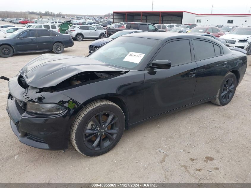 VIN 2C3CDXJG0NH134116 2022 Dodge Charger, Sxt Awd no.2