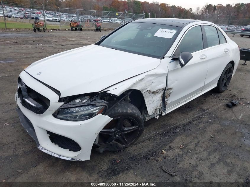 VIN 55SWF4KB3FU014515 2015 Mercedes-Benz C 300, 4Ma... no.2