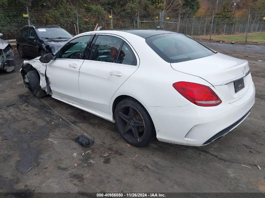 VIN 55SWF4KB3FU014515 2015 Mercedes-Benz C 300, 4Ma... no.3