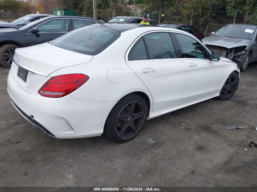 VIN 55SWF4KB3FU014515 2015 Mercedes-Benz C 300, 4Ma... no.4