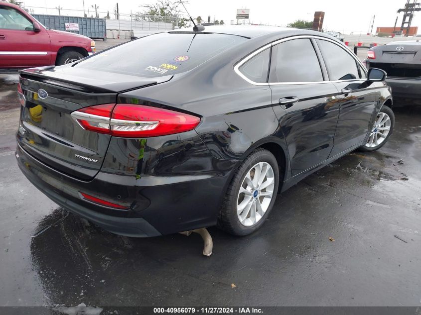 VIN 3FA6P0SU5KR251689 2019 Ford Fusion, Energi Tita... no.4