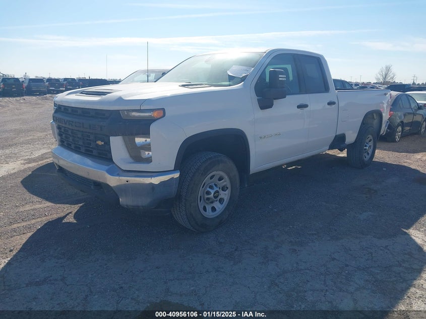 2022 Chevrolet Silverado, Hail, IAAI, VIN 1GC5YLE76NF268044 — photo 2