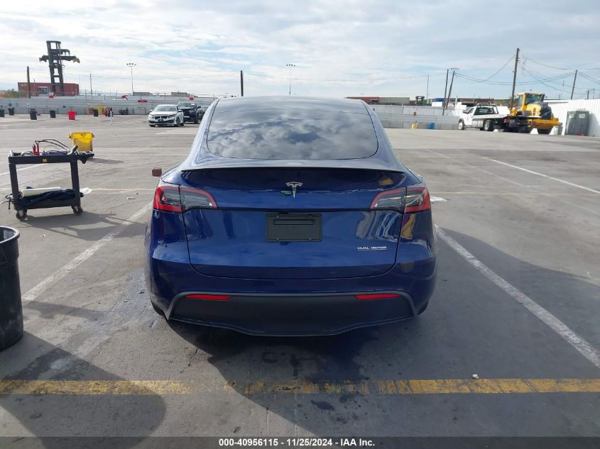 2024 Tesla Model Y Performance Dual Motor All-Wheel Drive VIN: 7SAYGDEF5RF047741 Lot: 40956115