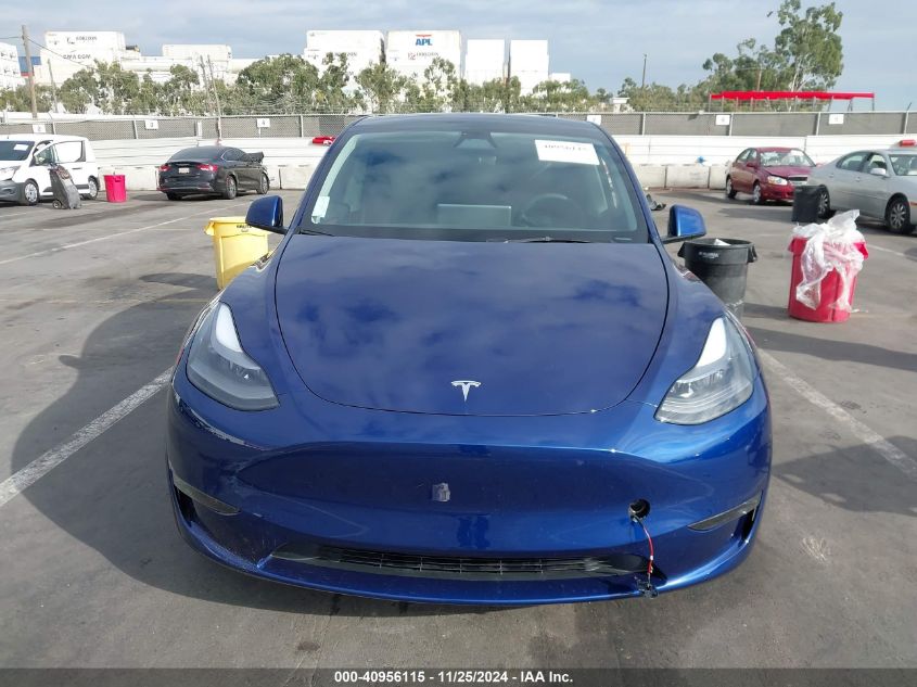 2024 Tesla Model Y Performance Dual Motor All-Wheel Drive VIN: 7SAYGDEF5RF047741 Lot: 40956115