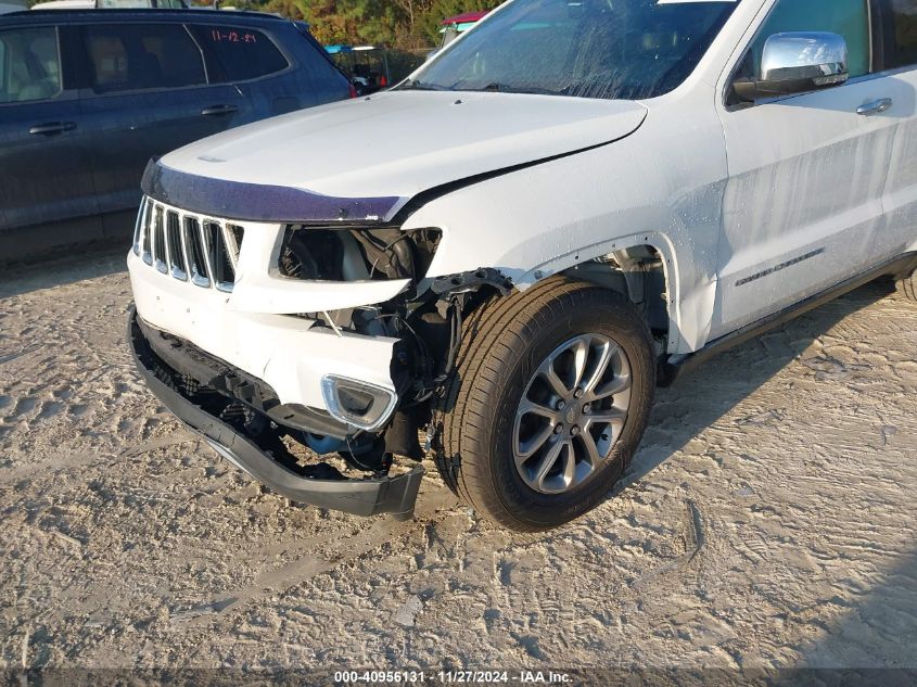 2016 Jeep Grand Cherokee Limited VIN: 1C4RJEBG7GC329959 Lot: 40956131