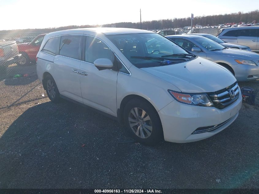 VIN 5FNRL5H63GB067935 2016 Honda Odyssey, Ex-L no.1