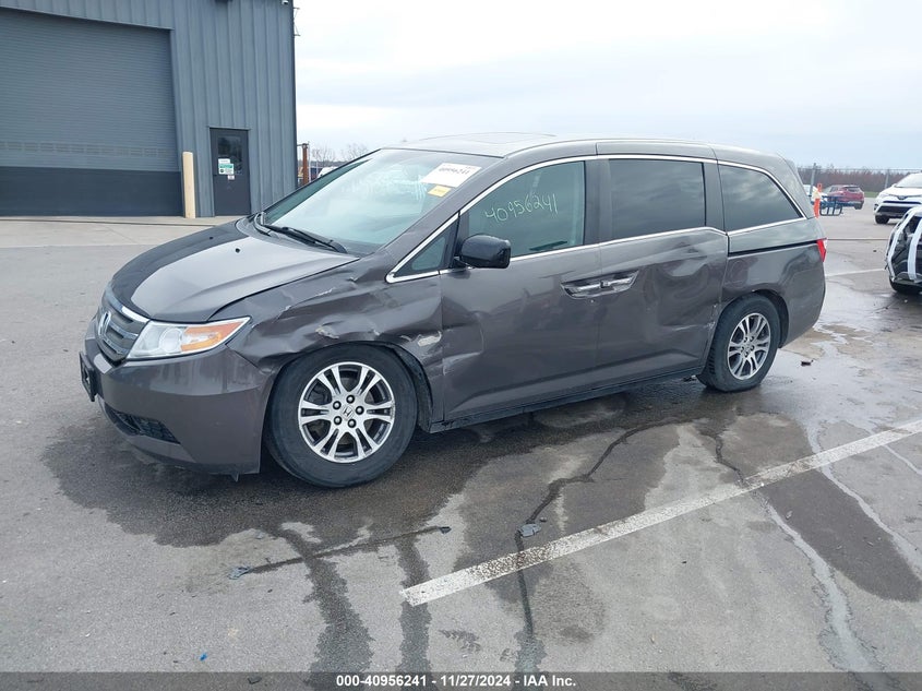 Vin: 5fnrl5h61cb003967, lot: 41446037, honda odyssey ex-l 20122