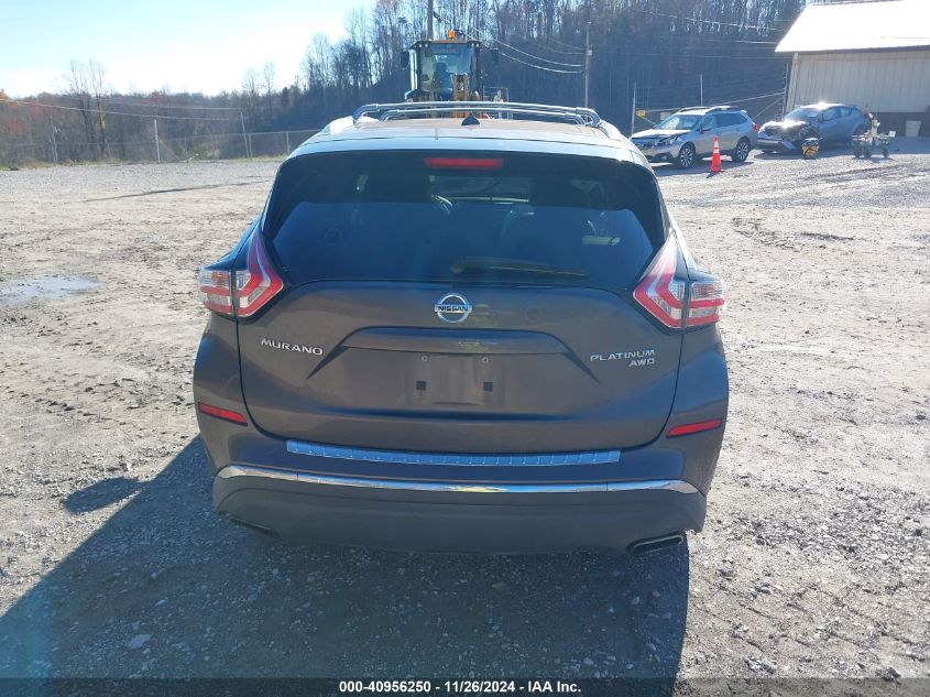 VIN 5N1AZ2MH2GN134099 2016 Nissan Murano, Platinum no.17