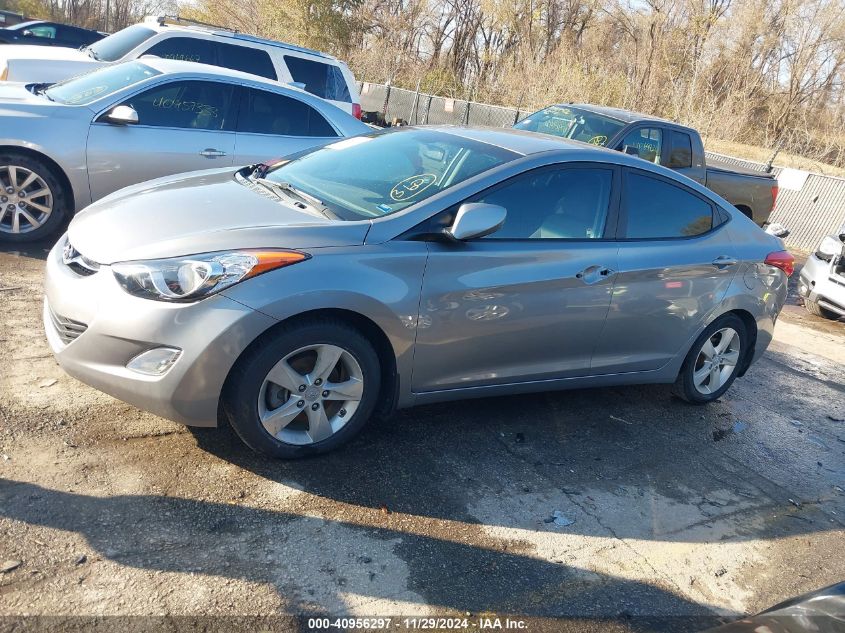 2013 Hyundai Elantra Gls VIN: KMHDH4AE9DU756898 Lot: 40956297