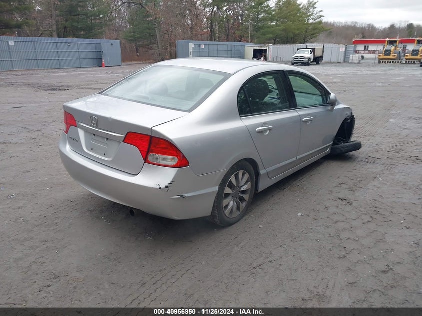 2HGFA16929H350839 2009 HONDA CIVIC photo no. 4