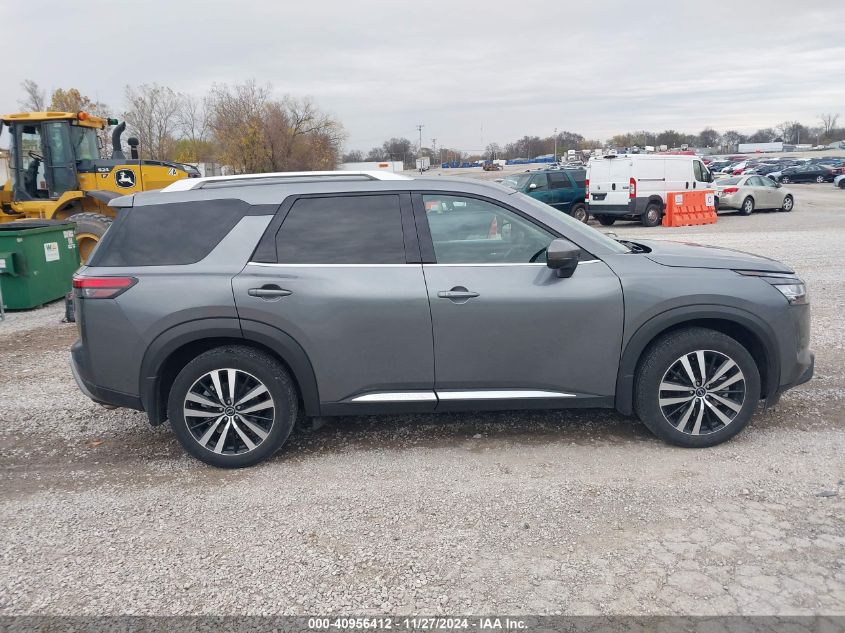 2024 Nissan Pathfinder Platinum 4Wd VIN: 5N1DR3DKXRC202887 Lot: 40956412