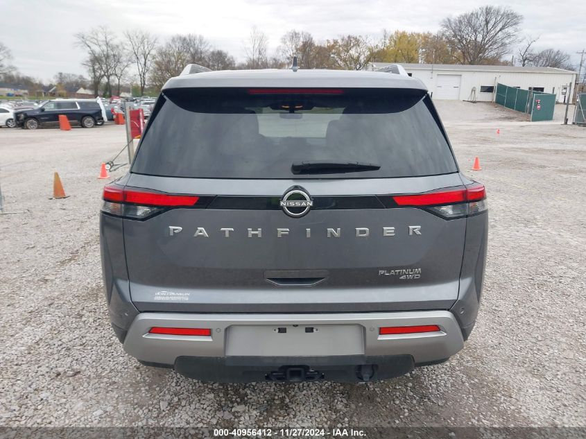 2024 Nissan Pathfinder Platinum 4Wd VIN: 5N1DR3DKXRC202887 Lot: 40956412