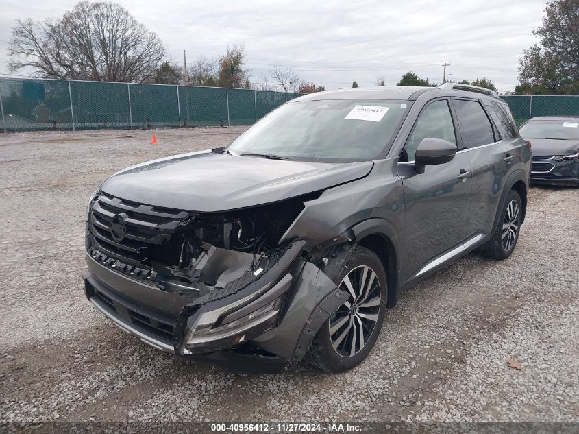 2024 Nissan Pathfinder Platinum 4Wd VIN: 5N1DR3DKXRC202887 Lot: 40956412