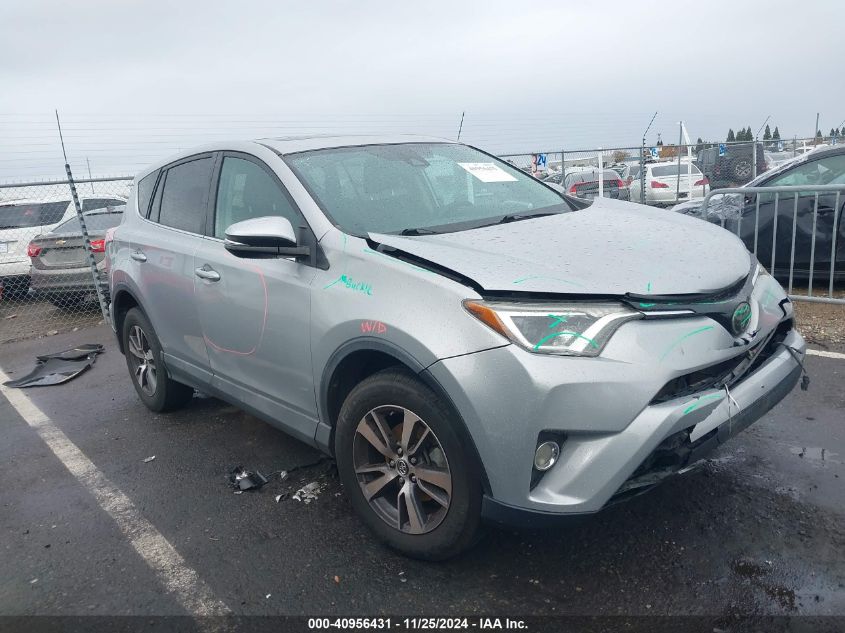 2018 Toyota Rav4 Xle VIN: 2T3WFREV6JW409554 Lot: 40956431