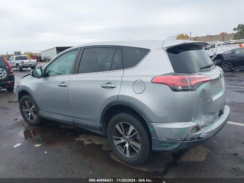 2018 Toyota Rav4 Xle VIN: 2T3WFREV6JW409554 Lot: 40956431