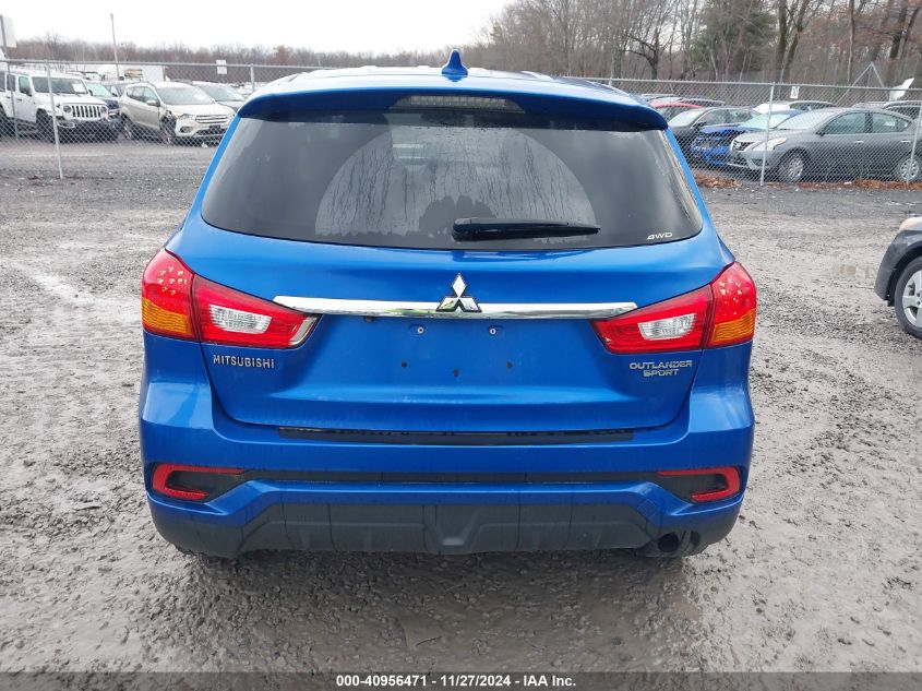 2019 Mitsubishi Outlander Sport 2.0 Es VIN: JA4AR3AU7KU018790 Lot: 40956471