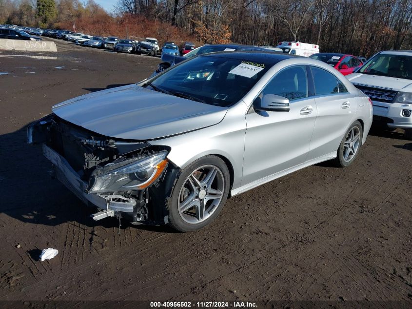 VIN WDDSJ4GBXEN160133 2014 Mercedes-Benz CLA 250, 4... no.2