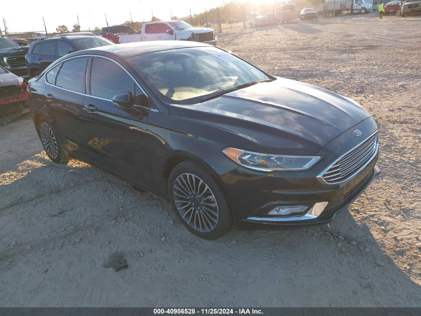 VIN 3FA6P0HD0HR406925 2017 FORD FUSION no.1