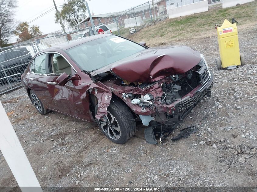 VIN 1HGCR2F8XGA008107 2016 Honda Accord, Ex-L no.1