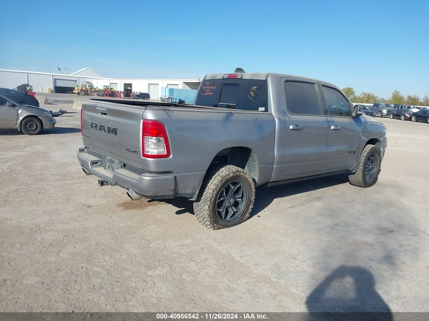 2020 RAM 1500 LONE STAR  4X4 5'7 BOX - 1C6SRFFT9LN240844