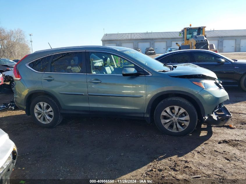 2012 Honda Cr-V Ex-L VIN: 2HKRM4H70CH631035 Lot: 40956550