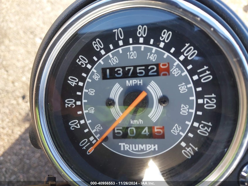 2008 TRIUMPH MOTORCYCLE BONNEVILLE - SMT900K128T338007