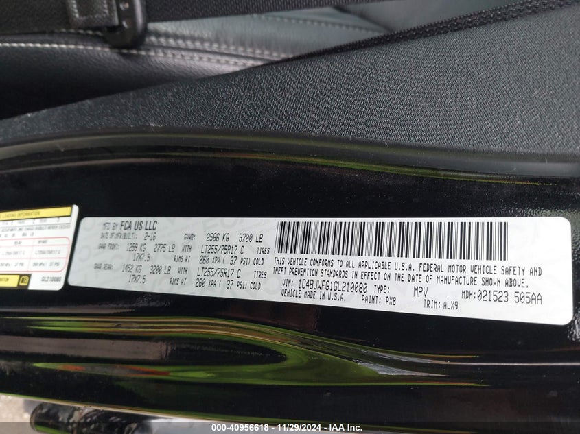 2016 JEEP WRANGLER UNLIMITED RUBICON - 1C4BJWFG1GL210080