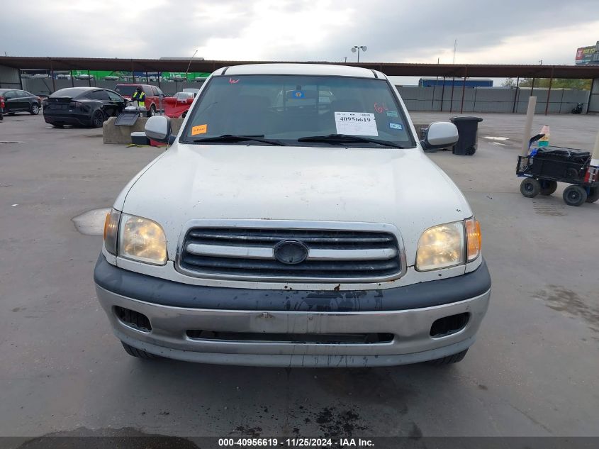 2001 Toyota Tundra Sr5 V8 VIN: 5TBRT34161S128947 Lot: 40956619