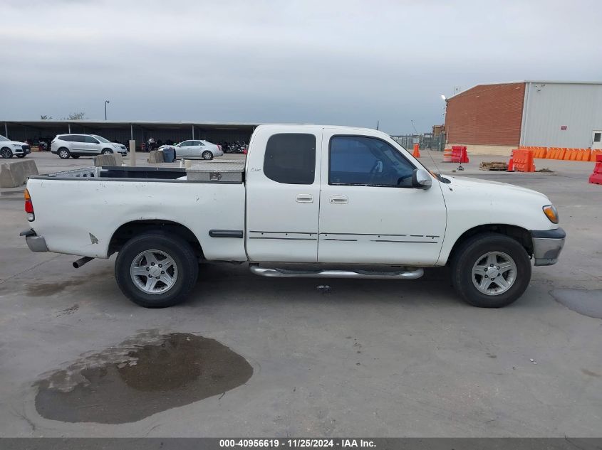 2001 Toyota Tundra Sr5 V8 VIN: 5TBRT34161S128947 Lot: 40956619