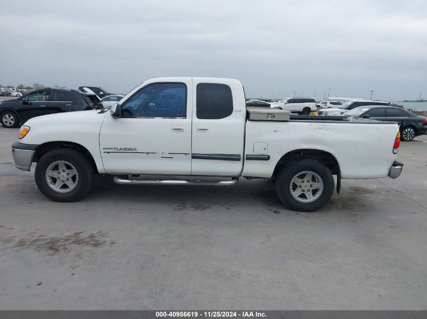 2001 Toyota Tundra Sr5 V8 VIN: 5TBRT34161S128947 Lot: 40956619