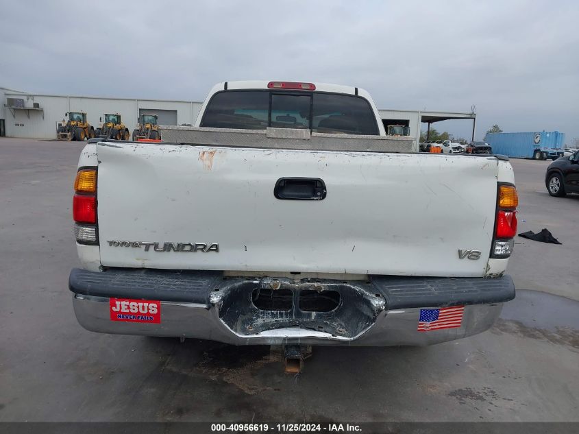 2001 Toyota Tundra Sr5 V8 VIN: 5TBRT34161S128947 Lot: 40956619