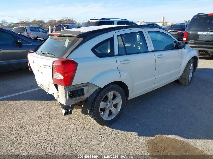 2010 Dodge Caliber Sxt VIN: 1B3CB4HA3AD550266 Lot: 40956654