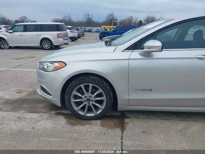 VIN 3FA6P0LU7HR296978 2017 Ford Fusion, Hybrid SE no.12