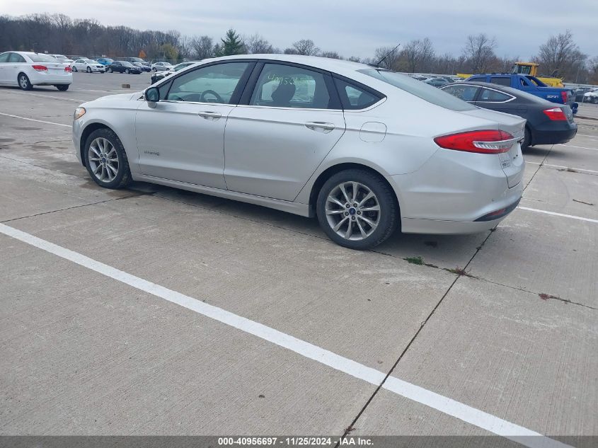 VIN 3FA6P0LU7HR296978 2017 Ford Fusion, Hybrid SE no.3