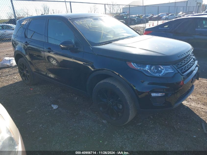 VIN SALCR2BG2HH706594 2017 Land Rover Discovery, Sp... no.1