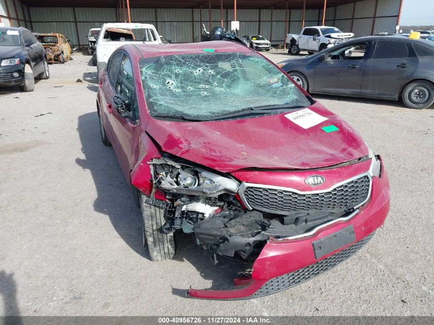 VIN KNAFX4A61F5411691 2015 KIA Forte, LX no.6