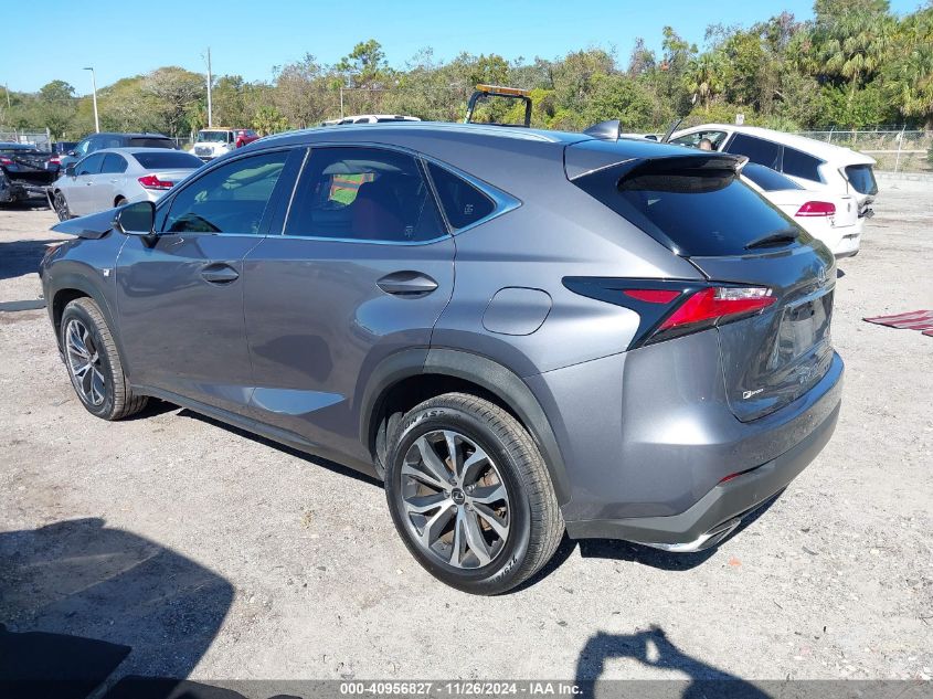 VIN JTJBARBZ5H2115311 2017 Lexus NX, 200T F Sport no.3