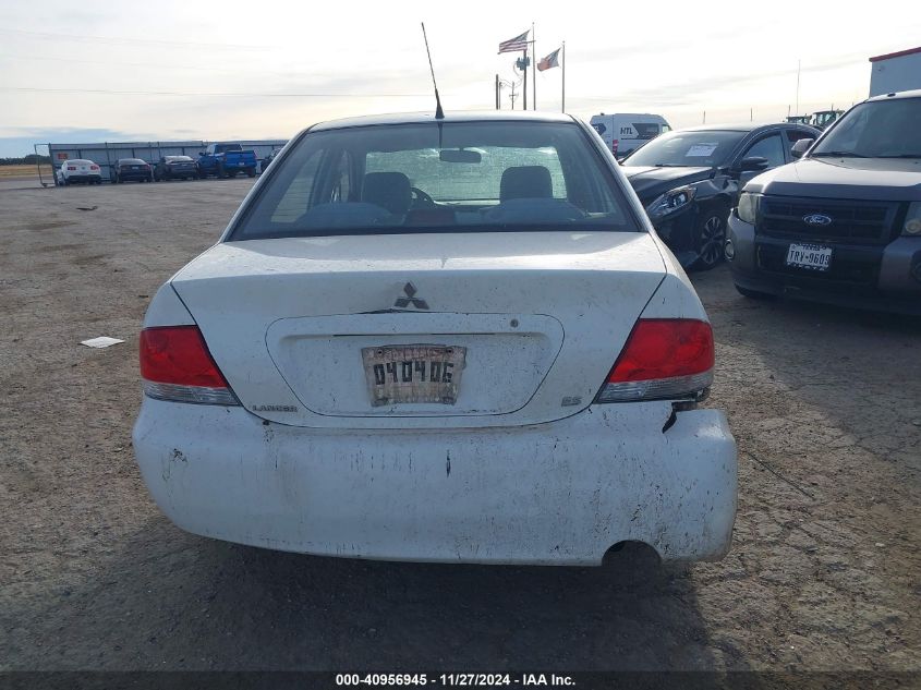 2006 Mitsubishi Lancer Es/Se VIN: JA3AJ26E96U035569 Lot: 40956945